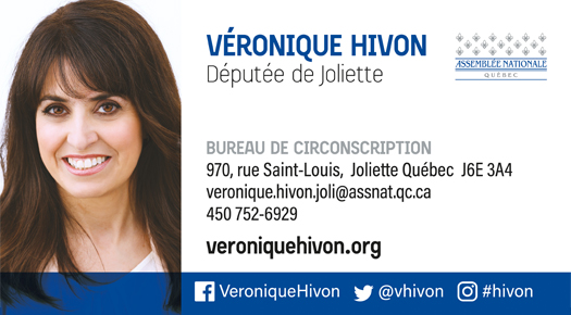 Véronique Hivon, Députée de Joliette